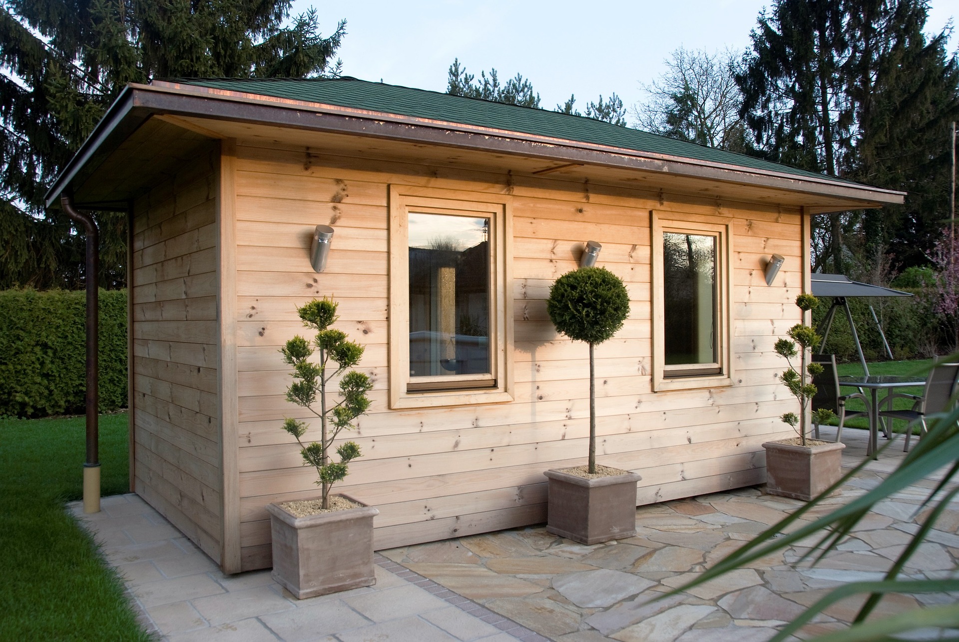 Sauna d'extérieur